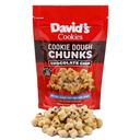 Davids Cookies Chocolate Chip Cookie Dough Chunks, 8 Ounce -- 12 per case