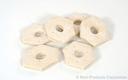 Rich Classic Jumbo Raised Ring Yeast Donut Dough, 2.25 Ounce -- 180 per case.