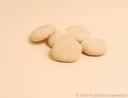 Rich Soft White Hamburger Bun Sandwich Roll Dough, 2.25 Ounce -- 208 per case.
