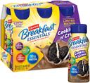Carnation Breakfast Essentials Cookies N Creme Nutritional Drink, 8 Fluid Ounce Bottle - 6 count per pack -- 4 packs per case