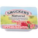 Smuckers Natural Strawberry Jam, 1/2 Ounce -- 200 per case.