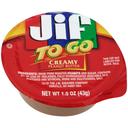 Jif To Go Creamy Peanut Butter, 1.5 Ounce -- 96 per case.