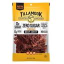 Tillamook Country Smoker Zero Sugar Teriyaki Beef Jerky, 8 Ounce -- 6 per case