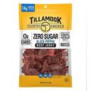 Tillamook Country Smoker Zero Sugar Black Pepper Beef Jerky, 6.5 Ounce -- 6 per case
