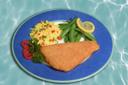 Kaptains Ketch Breaded Flounder, 5 to 6 Ounce -- 15 per case.