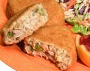 Kaptains Ketch Breaded Deviled Crab Cake, 3 Ounce -- 32 per case.