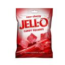 Jell-O Sour Cherry Candy Squares -Peg Bag , 4.5 Ounce -- 12 per case