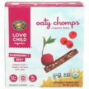 Love Child Organics Raspberry Plus Beet Oaty Chomps Organic Bar, 4 Ounce -- 8 per case
