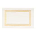 Lapaco Greek Key Gold Newsprint Placemat -- 1000 per case.