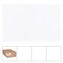 Lapaco Basket Weave Light Bond White Bond Scalopped Edge Embossed Placemat, 9.5 X 14.5 inch -- 1000 per case.