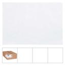 Lapaco Granada Groundwood Straight Edge Embossed Placemat, 10 x 14 inch -- 1000 per case.