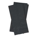 Lapaco 2 Ply Black Dinner Napkin, 15 1/2 x 16 inch -- 1000 per case.