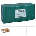 Lapaco 2 Ply Forest Green Beverage Napkin, 200 count per pack -- 5 per case.