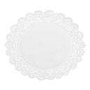 Lapaco Normandy Lace White Paper Doilie, 16 inch -- 250 per case.