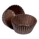 Lapaco Brown Baking Cup, 1 1/2 inch Base -- 10000 per case.