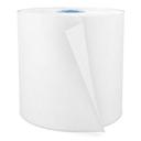 Cascades PRO Perform Compostable 1-Ply White Hardwound Roll Paper Towel, 7.5 inch x 1050 Feet -- 6 rolls per case.