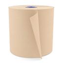 Cascades PRO Perform Compostable 1-Ply Natural Hardwound Roll Paper Towel, 7.5 inch x 1050 Feet -- 6 rolls per case.