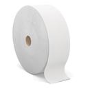 Cascades PRO Perform 2-Ply White Jumbo Toilet Paper Roll, 3.4 inch x 1250 Feet -- 6 rolls per case.