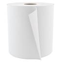 Cascades PRO Select 1-Ply White Roll Paper Towel, 7.9 inch x 800 Feet -- 6 rolls per case.