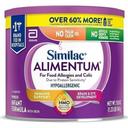 Similac Alimentum Hypoallergenic Hypoallergenic Milk Based Powder Infant Formula Can with Iron, 19.8 Ounce -- 4 per case