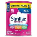 Similac Isomil For Fussiness and Gas Soy Based Powder Infant Formula with Iron, 1.93 Pound Can -- 4 per case