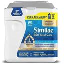 Similac 360 Total Care Non Gmo Milk Based Powder Infant Formula with Iron, 30.3 Ounce Tub -- 4 per case