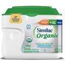 Similac Organic Non Gmo Milk Based Powder Infant Formula with Iron, 20.6 Ounce Tub -- 4 per case