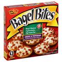 Heinz Pepperoni and Cheese Mini Bagel Bite - Appetizer, 7 Ounce -- 8 per case.