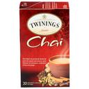 Twinings Chai Tea, 20 Per Pack -- 6 Packs Per Case.