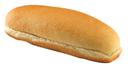 Flowers Foods Sliced Hot Dog Bun with Whole Grains, 6 inch -- 12 per case.