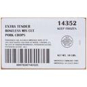 Farmland Boneless Miscut Pork Chop, 10 Pound.