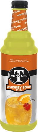 Mr and Mrs T Whiskey Sour Mix, 1 Liter -- 6 per case.