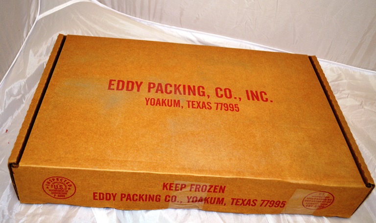 Eddy 6 Ounce Beef Cutlets, 10.5 Pound.