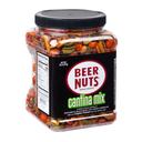 Beer Nuts Cantina Mix - Family Size Jar, 26 Ounce -- 12 per case.