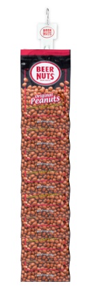 Beer Nuts Original Peanut - Clip Strip, 5.5 Ounce - 8 per pack -- 48 packs per case.