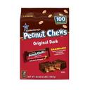 Goldenbergs Peanut Chews Original Dark Chocolate Bites, 32 Ounce -- 6 per case