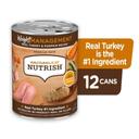 Rachael Ray Nutrish Weight Management Real Turkey and Pumpkin Wet Dog Food, 13 Ounce - 12 per case
