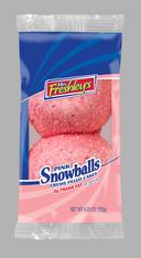 Mrs.Freshley's Creme Filled Pink Snowball Cake, 4.25 Ounce -- 48 per case