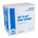 Royal Lightweight Poly Apron - Boxed, 100 count per pack -- 10 per case