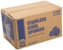 Royal Regular Stainless Steel Sponge, 12 count per pack -- 12 per case.