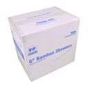 Royal 6 inch Bamboo Skewer, 100 count per pack -- 192 per case.