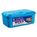 Royal Unscented Baby Wipes - 80 count per pack -- 12 packs per case