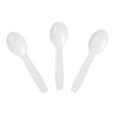Royal White Plastic Taster Spoon, 3000 count