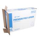 Royal 1.5 Mil Polyethylene Apron, 28 x 46 inch -- 500 per case.