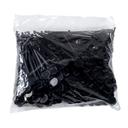Pro Pak Black Stir Stix, 4.75 inch -- 2000 per case.