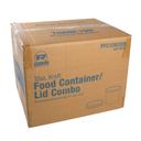 Royal Kraft Paper Food Container and Lid, 12 Ounce -- 250 per case.