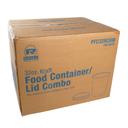 Royal Kraft Paper Food Container and Lid, 32 Ounce -- 250 per case.
