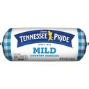 Odom Tennessee Pride Mild Sausage Roll, 16 Ounce -- 12 per case.