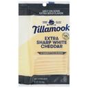 Tillamook Single Slice Extra Sharp White Cheddar Cheese, 7 Ounce -- 12 per case