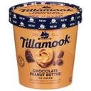 Tillamook Chocolate Peanut Butter Ice Cream, 16 Fluid Ounce -- 8 per case